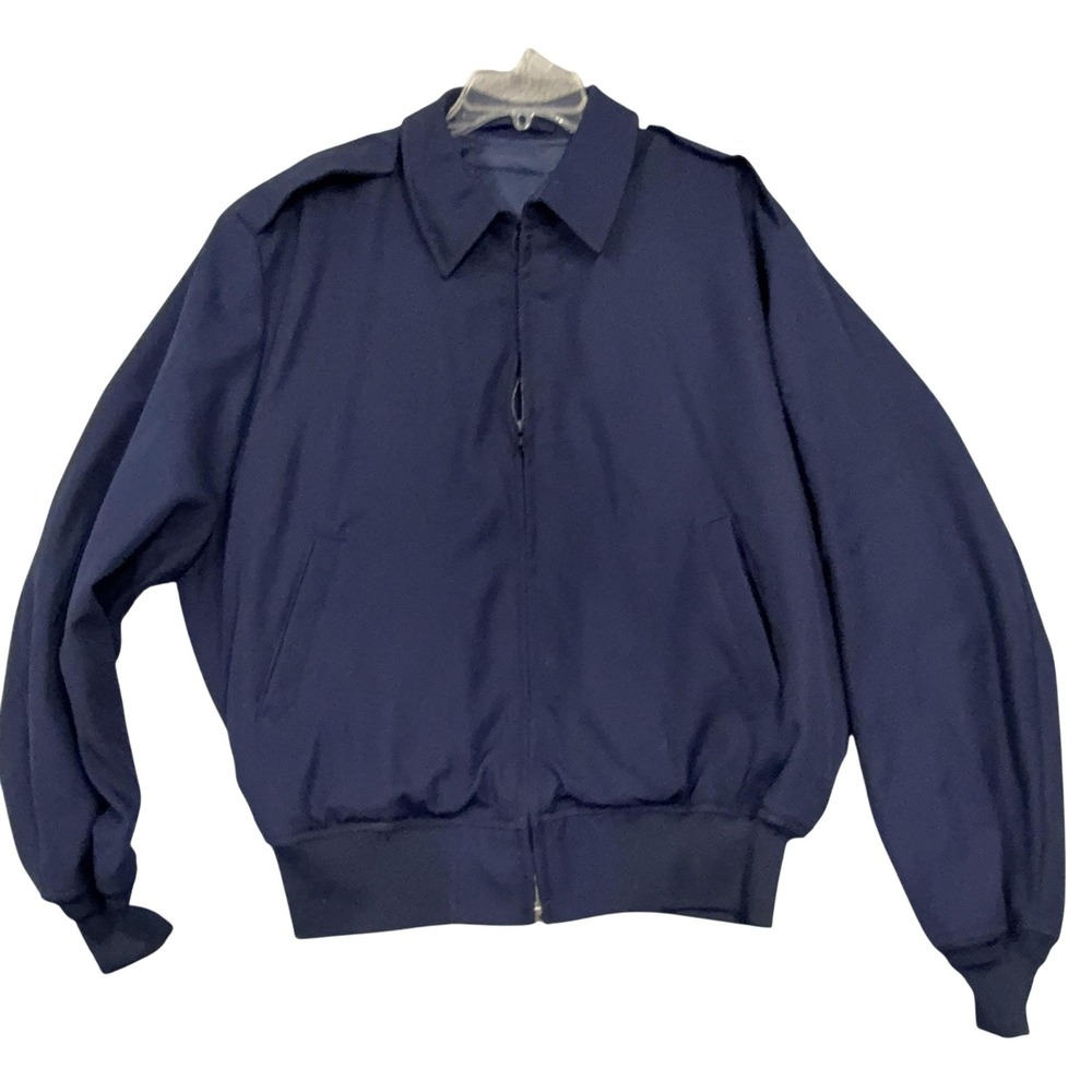 DSCP Bomber Jacket Men 50R Blue Removable Quilted Liner Military Coat Collection